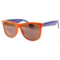 Hot orange/bl� Wayfarer solbrille